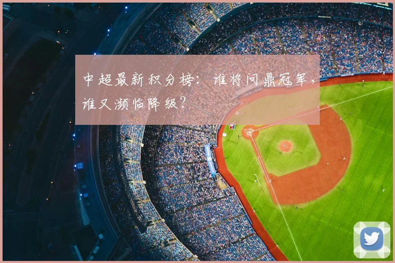 中超最新积分榜:谁将问鼎冠军,谁又濒临降级?